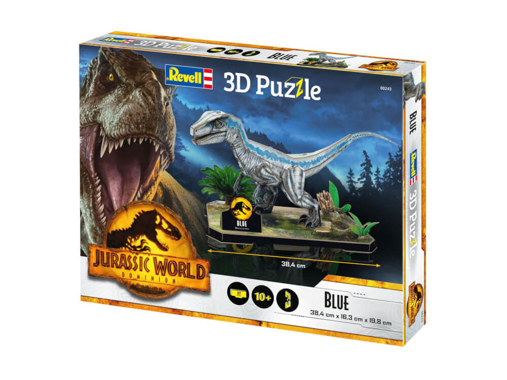 Revell 3D Puzzle Jurassic - Jurassic World Dominion - Blue