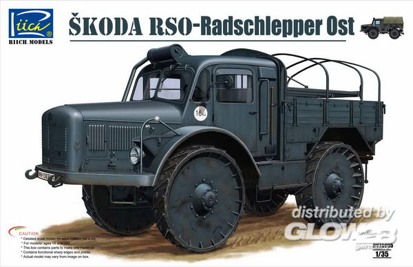 Skoda RSO Radschlepper Ost - Riich Models 1:35 Skoda RSO-Radschlepper Ost