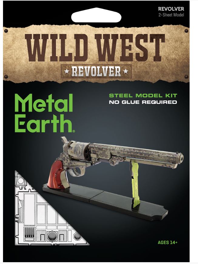 Metal Earth:Wild West Revolve - Metal Earth: Wild West Revolver