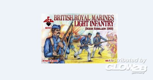 British Royal Marine Light In - Red Box 1:72 British Royal Marine Light Infantry,1900