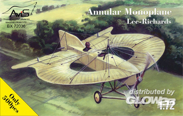 Lee-Richards Annular monoplan - Avis 1:72 Lee-Richards Annular monoplane