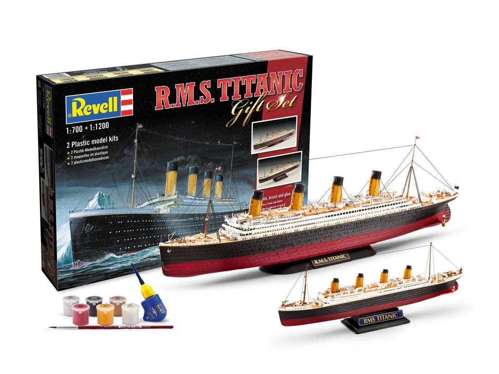 Geschenkset "Titanic" - Revell 1:700 Geschenkset Titanic