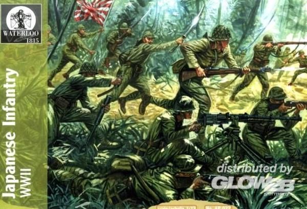Japanische Infantry WWII - WATERLOO 1815 1:72 Japanische Infantry WWII