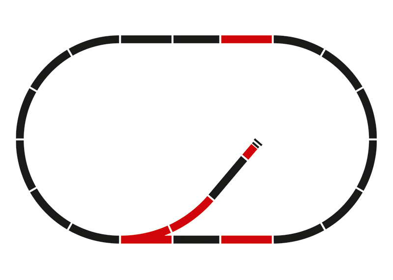 C-Gleis Ergänzungspackung C1