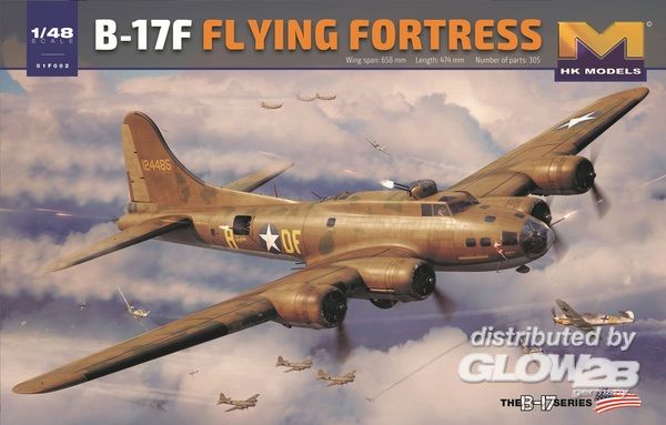 B-17F Flying Fortress - HongKong Model 1:48 B-17F Flying Fortress