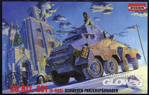 Sd.KFZ. 231 - Roden 1:72 Sd.Kfz. 231 Schwerer Panzerspähwagen