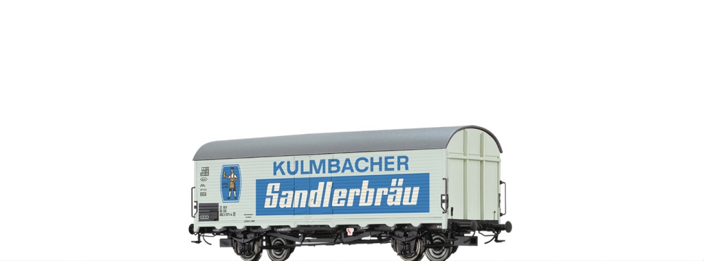 H0 KÜW Ibdlps 383 DB IV Kulmb - H0 Kühlwagen Ibdlps 383 DB, IV, Kulmbache