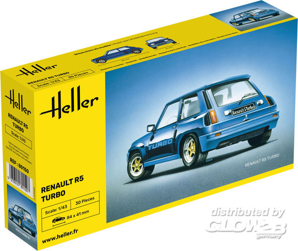 Renault R5 Turbo - Heller 1:43 Renault R5 Turbo