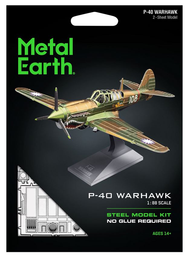 Metal Earh: P-40 Warhawk - Metal Earth: P-40 Warhawk