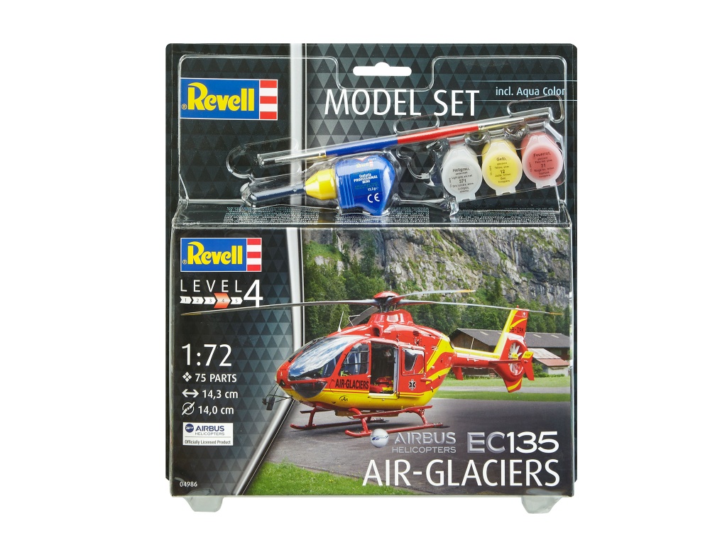 Model Set EC135 AIR-GLACIERS - Model Set EC135 AIR-GLACIERS