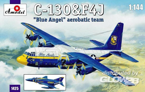 C-130 & F4J ´Blue Angel´ Aero - Amodel 1:144 C-130 & F4J ´Blue Angel´ Aerobatic team