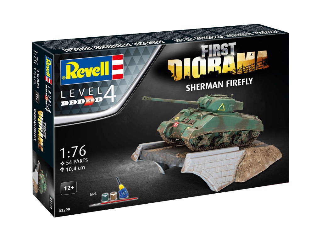 First Diorama Set - Sherman F - First Diorama Set - Sherman Firefly