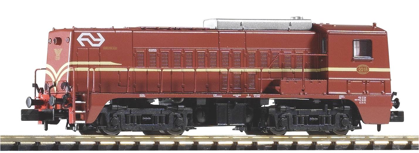 N-Diesellok NS 2218 NS braun - N Diesellokomotive 2218 NS IV