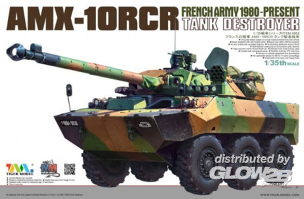 French AMX-1ORCR Tank destroy - Tigermodel 1:35 French AMX-1ORCR Tank destroyer