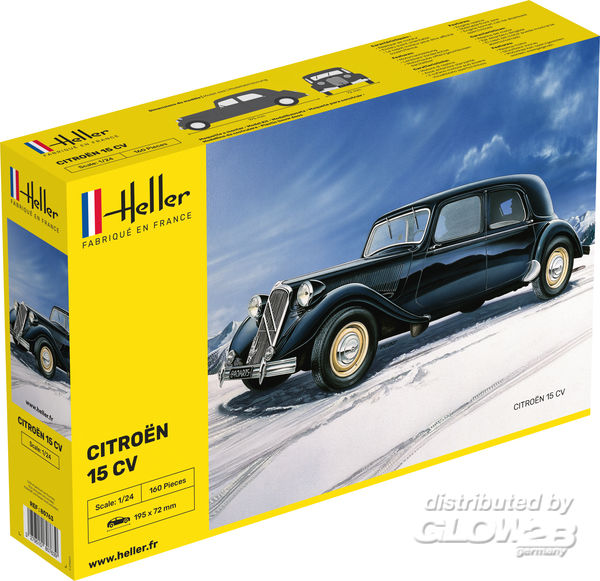 Citroën 15 CV - Heller 1:24 Citroen 15 CV