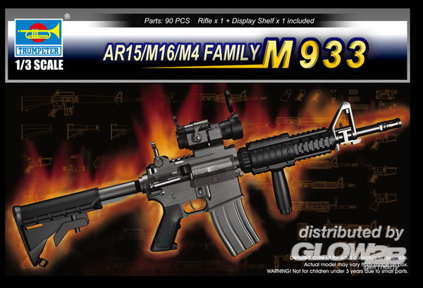 1/3 Small Arms: AR15/M16/M4 F - Trumpeter 1:3 AR15/M16/M4 FAMILY-M933