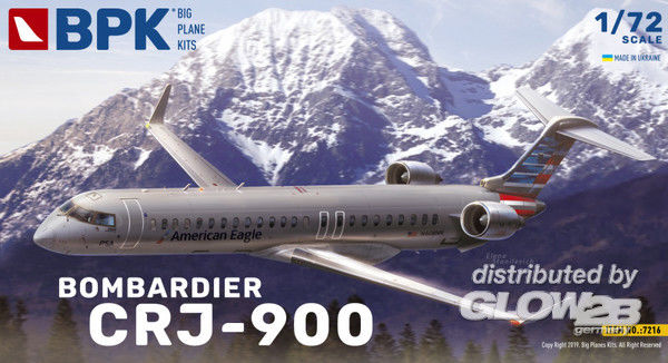 Bombardier CRJ-900 American E - Big Planes Kits 1:72 Bombardier CRJ-900 American Eagle