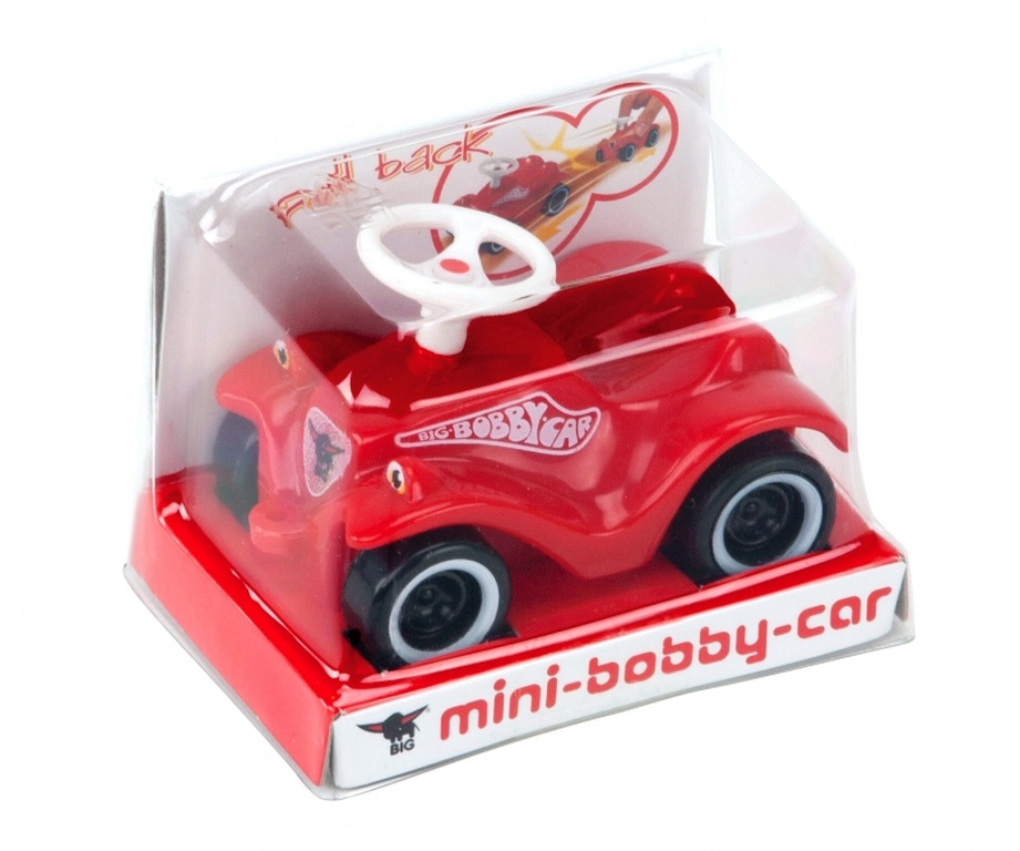 Big Mini Bobbycar 7cm rot - BIG Mini Bobby Car Classic