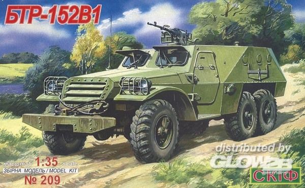 BTR 152 V 1 Armoured Troop Ca - Skif 1:35 BTR 152 V 1 Armoured Troop Carrier