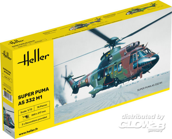 Aerospatiale Super Puma AS 33 - Heller 1:72 Super Puma AS 332 M1