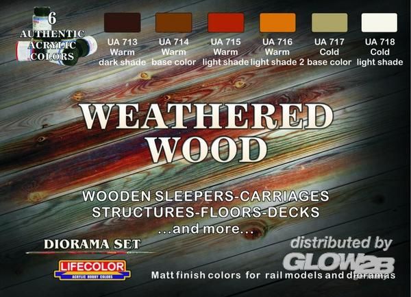 Weathered wood - Lifecolor  Weathered wood