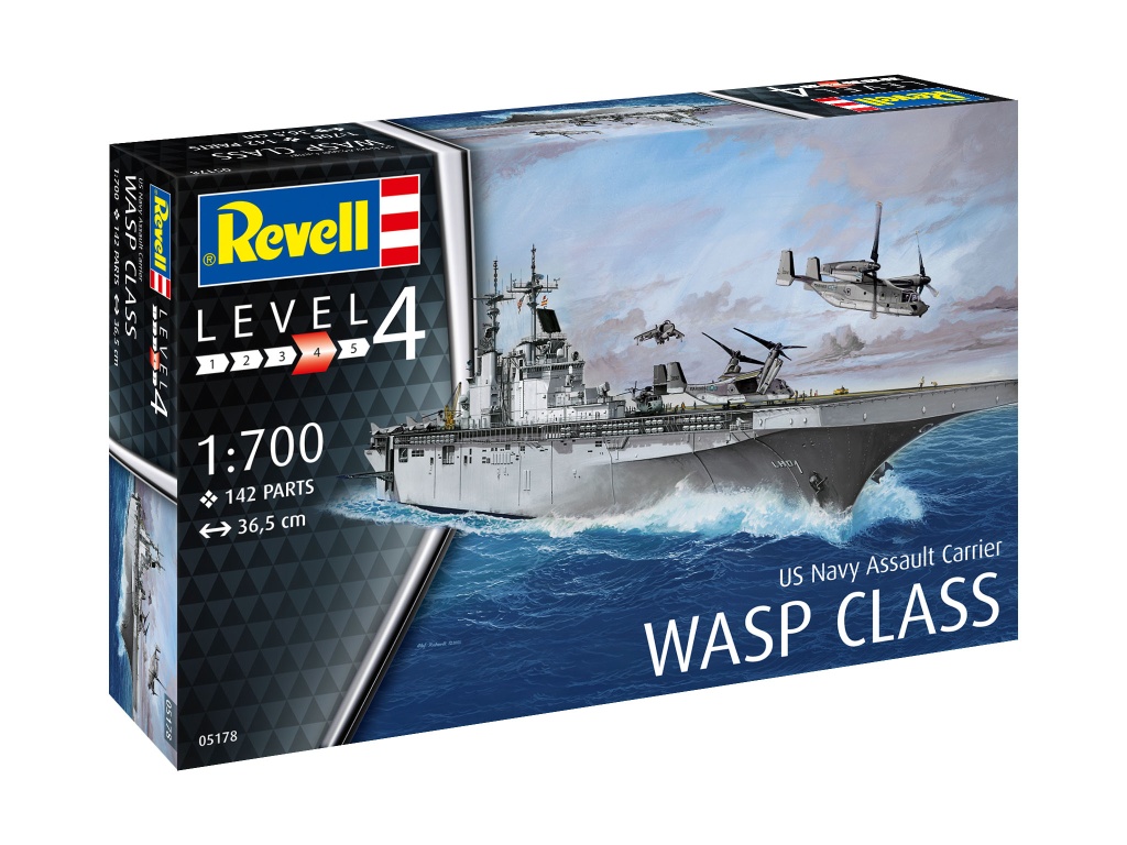 Assault Carrier USS WASP CLAS - US Navy Assault Carrier WASP CLASS