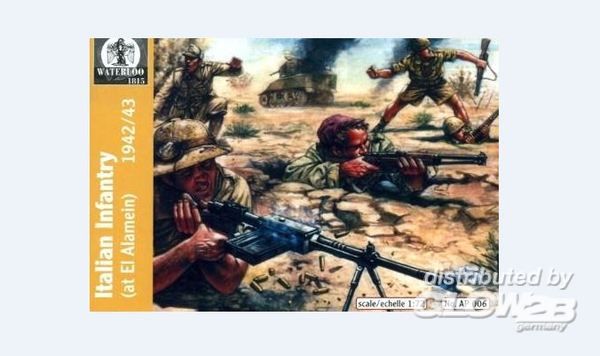 Italian Infantry Afrika, 1940 - WATERLOO 1815 1:72 Italian Infantry Afrika, 1940-43