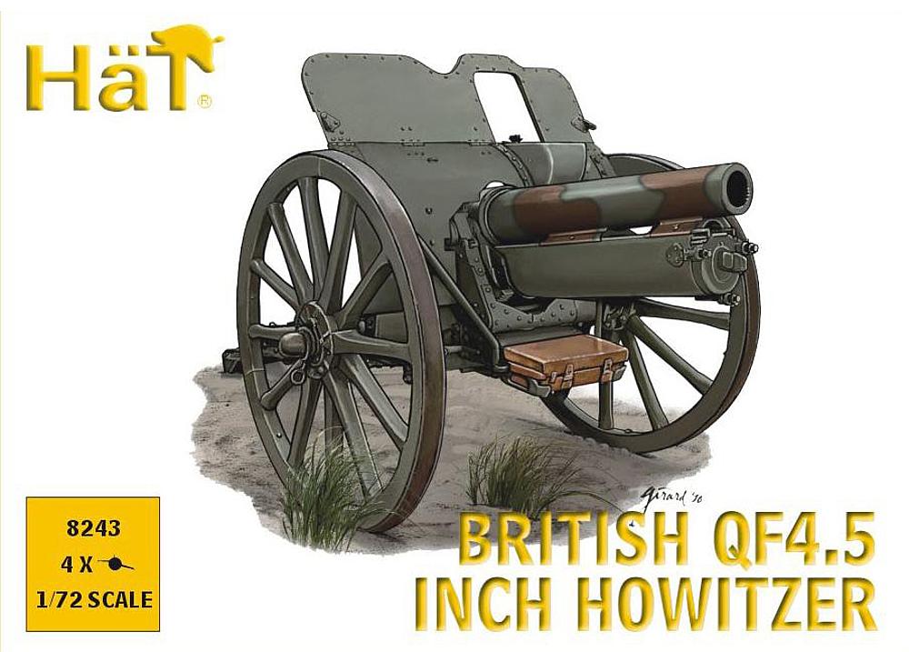 1/72 WWI British Q45 Howitzer - HäT 1/72