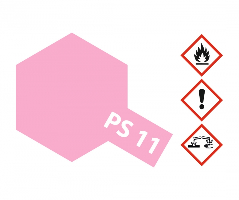 PS 11 rosa - PS-11 Rosarot Polycarbonat 100ml