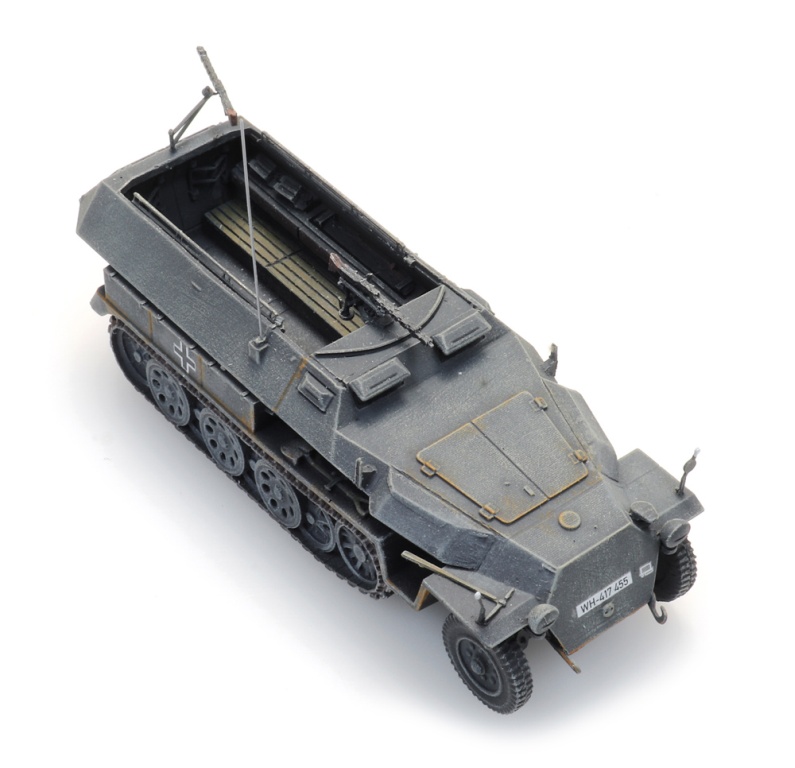 WM Sd.Kfz. 251/1 Ausf. C, (S) - 1:87  Fertigmodell aus Resin, lackiert