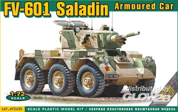 FV-601 Saladin Armoured car - ACE 1:72 FV-601 Saladin Armoured car