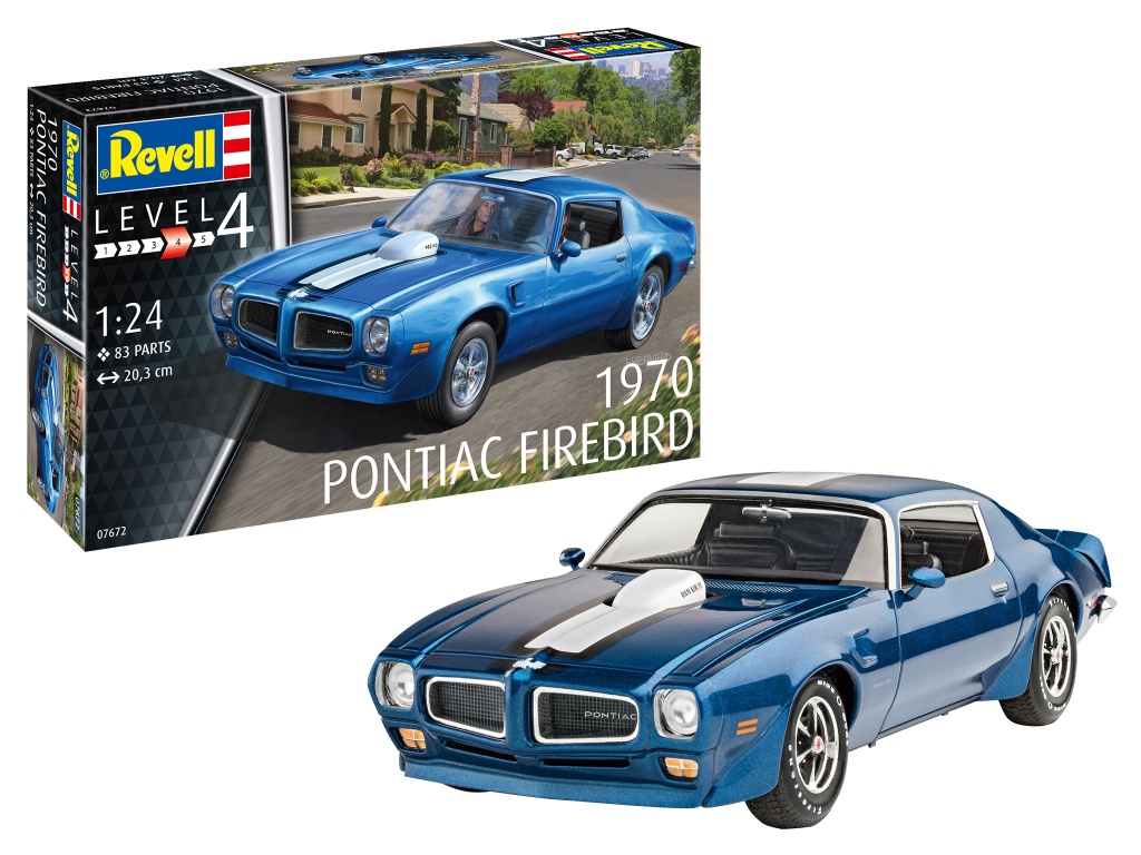 1970 Pontiac Firebird - Revell 1:24 1970 Pontiac Firebird