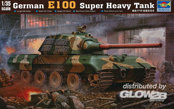 1/35 E100 Super Heavy Tank - Trumpeter 1:35 German Entwicklungsfahrzeug E 100