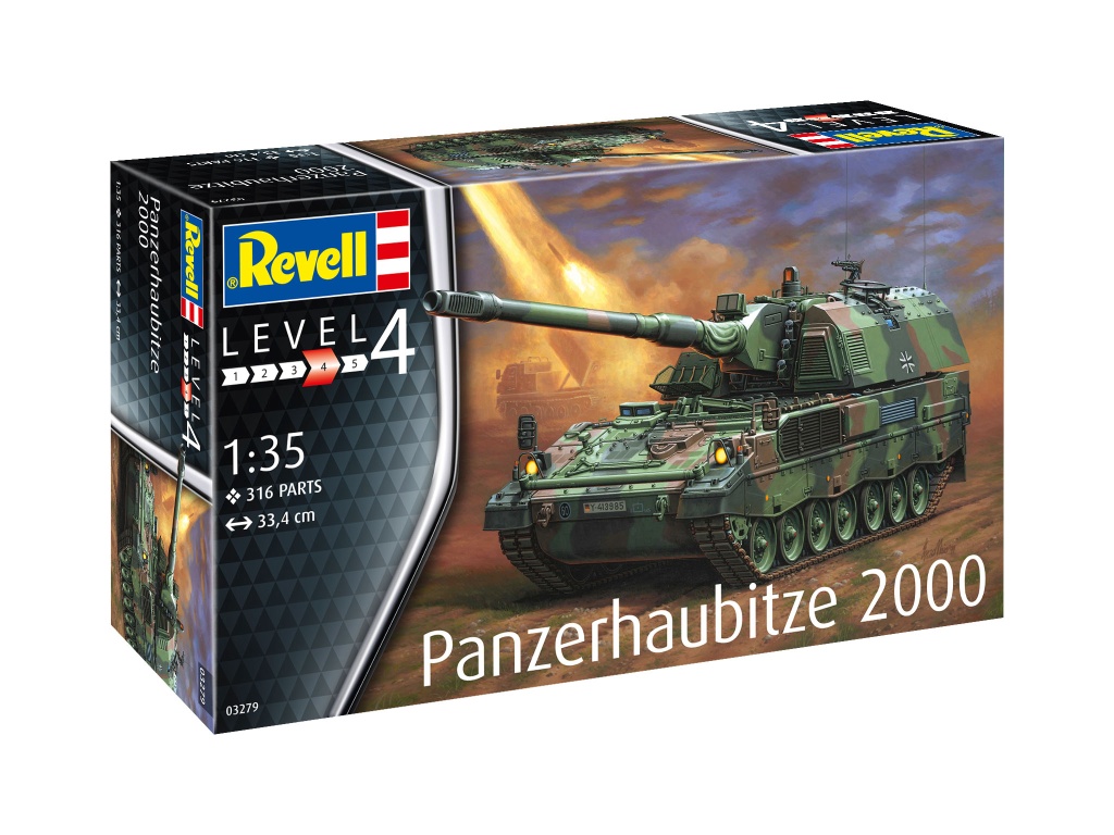 Panzerhaubitze 2000 - Revell 1:35 Panzerhaubitze 2000