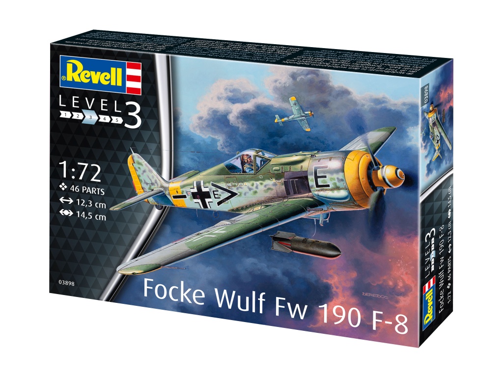 Focke Wulf Fw190 F-8 - Focke Wulf Fw190 F-8 1:72
