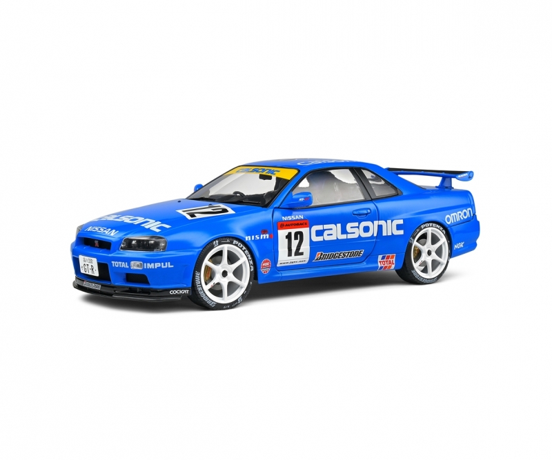 1:18 Nissan GT-R(R34) blau