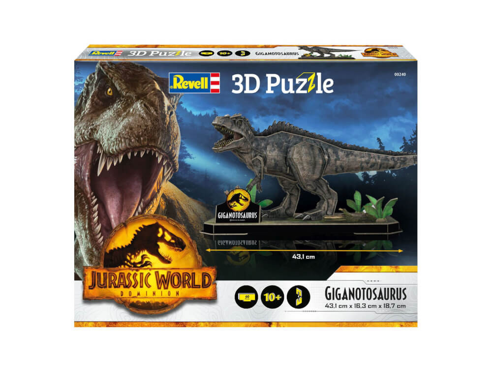 Revell 3D Puzzle Jurassic - Jurassic World Dominion - Giganotosaurus