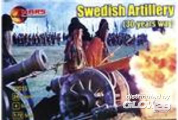 Swedish artillery, 30 years w - Mars Figures 1:72 Swedish artillery, 30 years war
