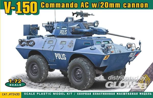 V-150 Commando AC w/20mm cann - ACE 1:72 V-150 Commando AC w/20mm cannon