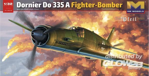 Dornier Do335A Fighter Bomber - HongKong Model 1:32 Dornier Do335A Fighter Bomber
