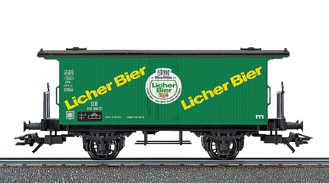 Bierkühlwagen"Licher Bier" DB - EXKLUSIV für BastlerZentrale / Auflage 400 Stk. / 1:87 / HO