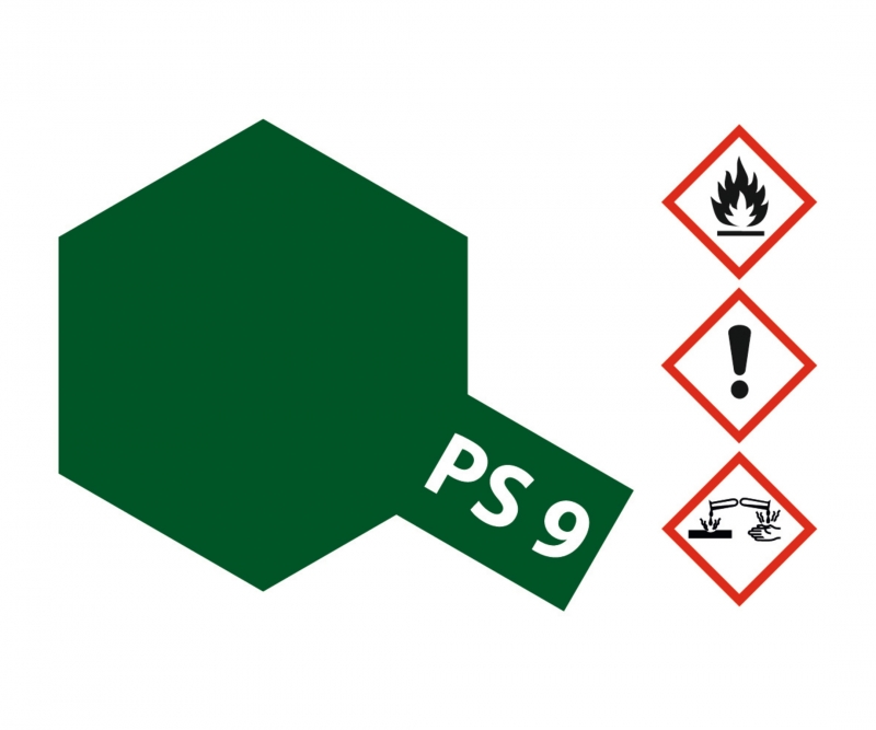 PS 9 grün - PS-9 Grün Polycarbonat 100ml