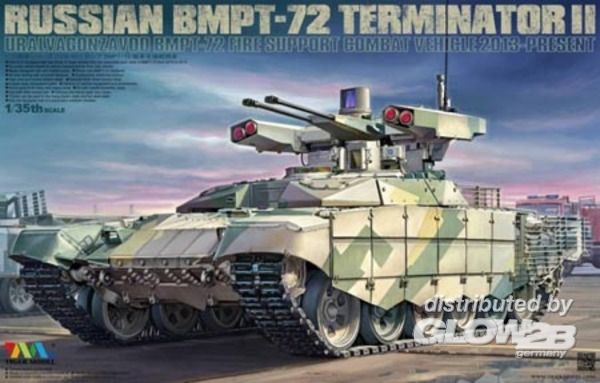 Russian BMPT-72 Terminator II - Tigermodel 1:35 Russian BMPT-72 Terminator II