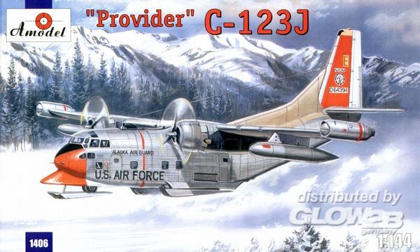 C-123J ´Provider´ USAF aircra - Amodel 1:144 C-123J ´Provider´ USAF aircraft