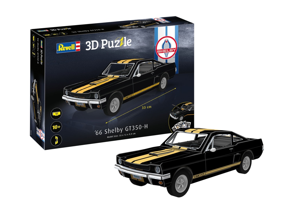 Revell 3D Puzzle 66 Shelb - 66 Shelby GT350-H