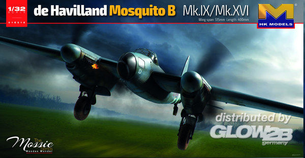 de Havilland Mosquito B. Mk.I - HongKong Model 1:32 de Havilland Mosquito B. Mk.IX, Mk.XVI