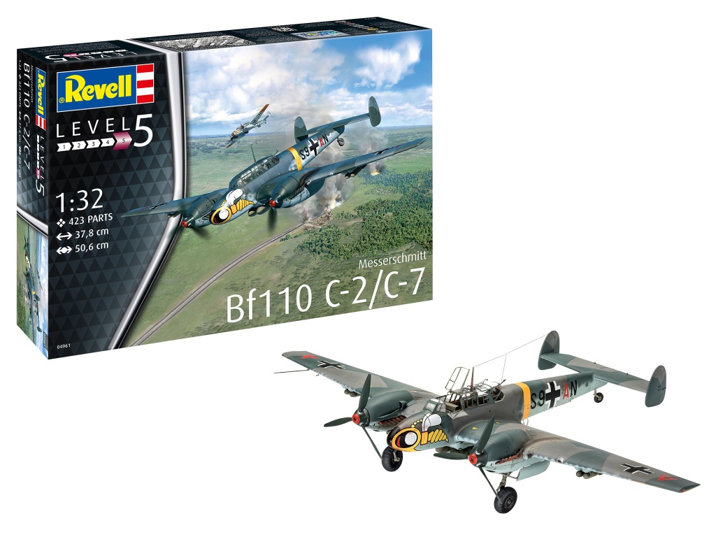 Messerschmitt Bf110 C-7 - Messerschmitt Bf110 C-2/C-7 1:32