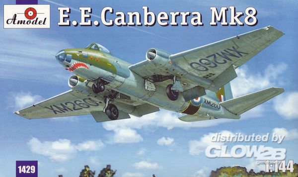 E.E.Canberra Mk.8 - Amodel 1:144 E.E.Canberra Mk.8