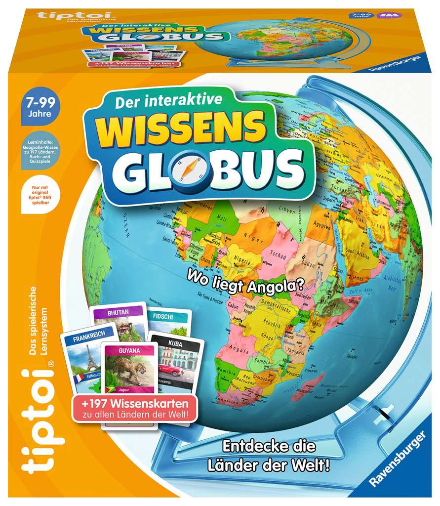 Tiptoi Der interaktive Wi - tiptoi® Der interaktive Wissens-Globus