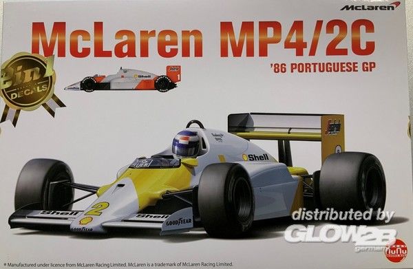 McLaren MP4/2C Portuguese GP - NUNU-BEEMAX 1:20 McLaren MP4/2C Portuguese GP 1986
